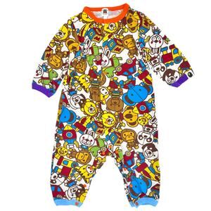 BAPE A Bathing Ape Baby Milo Toy Box Infant Romper Coveralls 80 cm 12 months